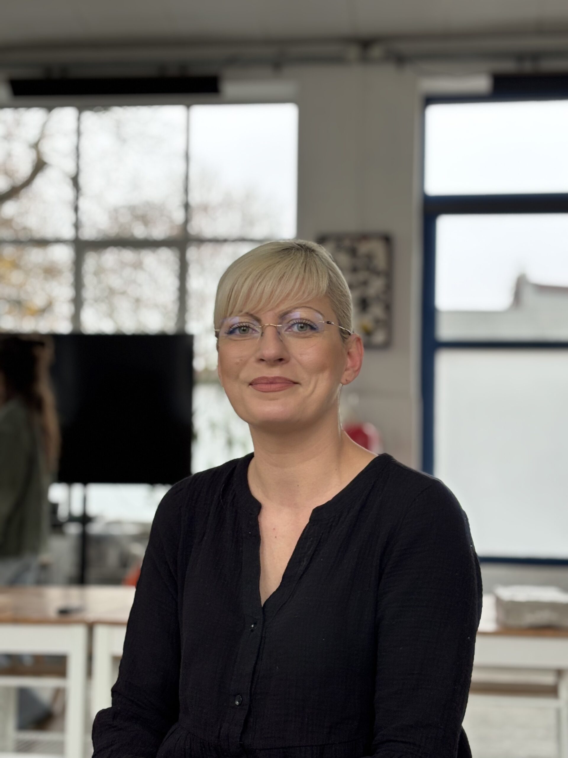 Portret z natury z Aleksandrą Mazurkiewicz